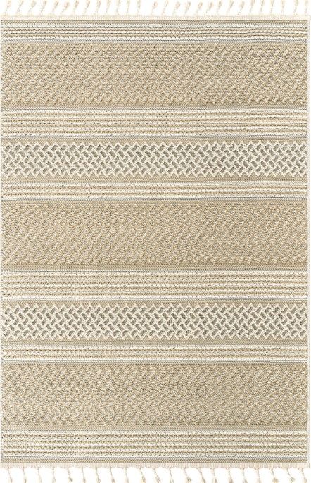 Eko Halı Soho SH 05 Beige Hav Toz Vermez Modern Bukle Makine Halısı Yolluk Krem Bej Mutfak Halısı