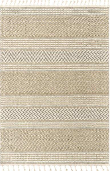 Eko Halı Soho SH 05 Beige Hav Toz Vermez Modern Bukle Makine Halısı Yolluk Krem Bej Mutfak Halısı