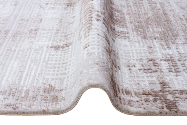 Türkmen Halı Alya Antialerjik Modern Akrilik Makine Halısı 20440 Bej 80x150