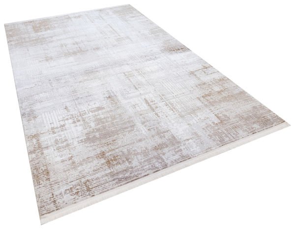 Türkmen Halı Alya Antialerjik Modern Akrilik Makine Halısı 20440 Bej 80x150