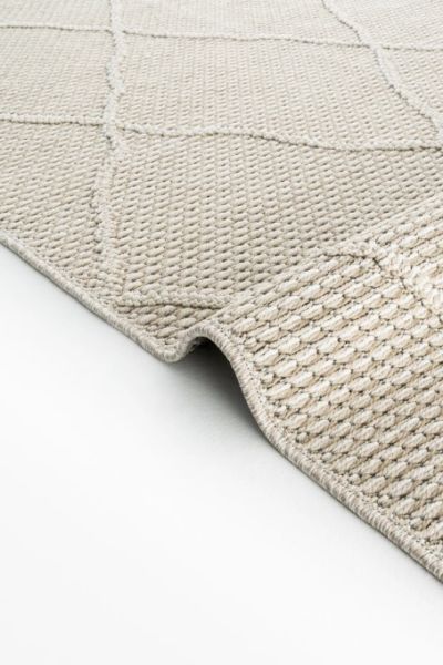 Eko Halı Soho SH 02 Beige Hav Toz Vermez Modern Bukle Makine Halısı Yolluk Bej Mutfak Halısı