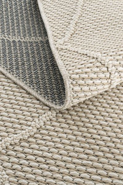 Eko Halı Soho SH 02 Beige Hav Toz Vermez Modern Bukle Makine Halısı Yolluk Bej Mutfak Halısı