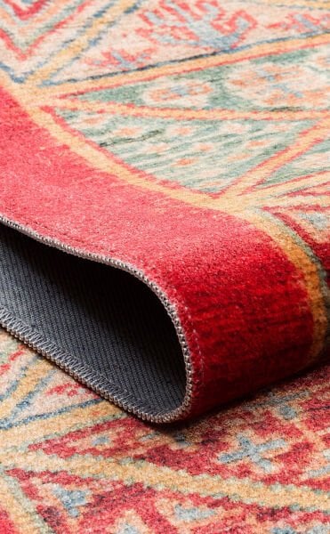 Eko Halı Antique ATK 04 Multy Antik Desen Makinede Yıkanabilir Halı Kaymaz Taban Vintage Modern Salon Mutfak Koridor Halısı