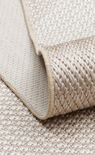 Eko Halı Mono MNO 03 Beige Hav Toz Vermez Sisal Halı Kolay Temizlenen Hasır Dokulu Modern Halı