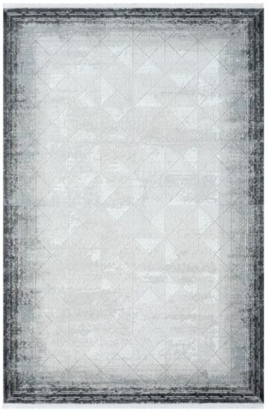 Seyran Halı Grad  3204 Antrasit Modern Dokuma Kaymaz Taban Halı