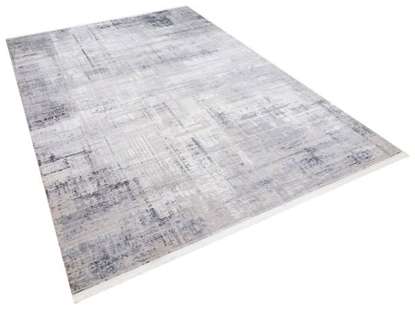 Türkmen Halı Alya Antialerjik Modern Akrilik Makine Halısı 20440 Gri 120x180