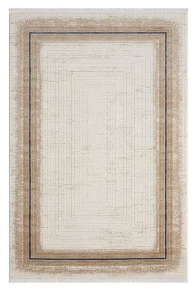 Seyran Halı Asya 526 Mavi Akrilik Çerçeveli Klasik Desen Salon Halısı Yolluk Modern Akrilik Halı Dokuma Taban Saçaklı Modern Şık Halı