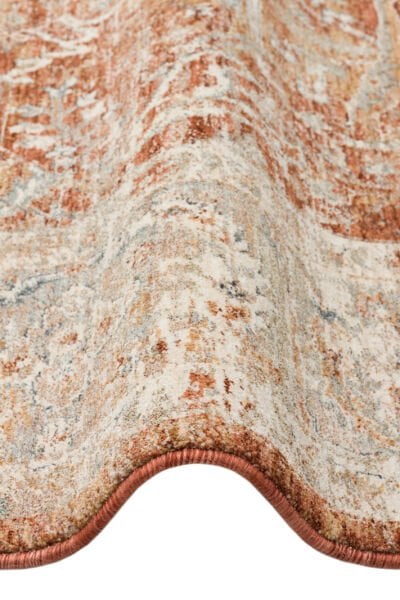 Eko Halı Efes 05 Terra XW  Vintage Etnik Desenlere Sahip Özel Yumuşak Tuşeli Polysoft İpler ile Üretilen Makine Halısı