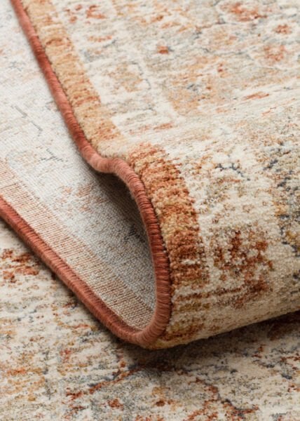 Eko Halı Efes 05 Terra XW  Vintage Etnik Desenlere Sahip Özel Yumuşak Tuşeli Polysoft İpler ile Üretilen Makine Halısı