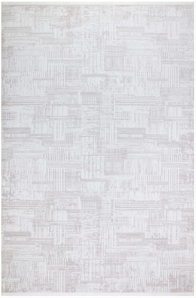 Türkmen Halı Alya Antialerjik Modern Akrilik Makine Halısı 20440 Kemik 80x150