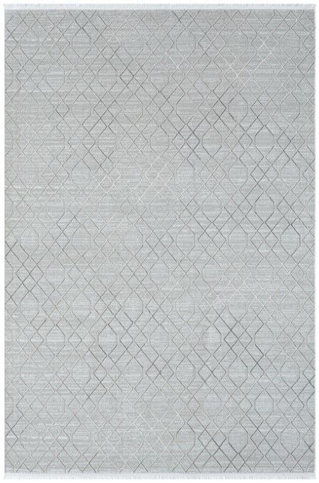 Seyran Halı Grad  3206 Gri Antrasit Modern Dokuma Kaymaz Taban Halı