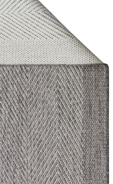 Eko Halı Mono 02 Grey Hav Toz Vermez Sisal Halı Kolay Temizlenen Hasır Dokulu Modern Halı