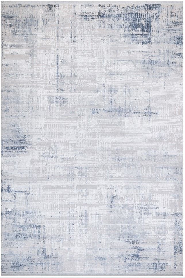 Türkmen Halı Alya Antialerjik Modern Akrilik Makine Halısı 20440 Mavi 100x200