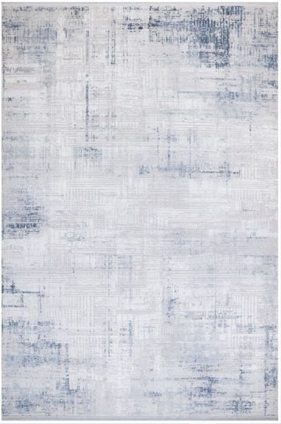 Türkmen Halı Alya Antialerjik Modern Akrilik Makine Halısı 20440 Mavi 100x200