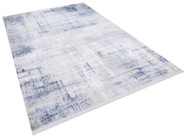 Türkmen Halı Alya Antialerjik Modern Akrilik Makine Halısı 20440 Mavi 100x200