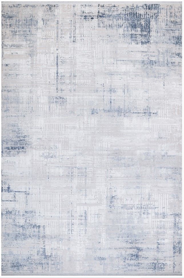 Türkmen Halı Alya Antialerjik Modern Akrilik Makine Halısı 20440 Mavi 120x180