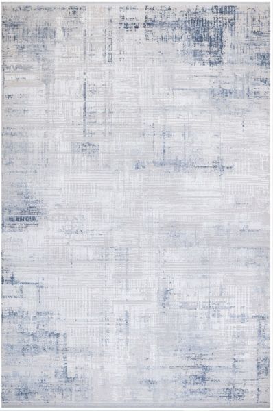 Türkmen Halı Alya Antialerjik Modern Akrilik Makine Halısı 20440 Mavi 160x230