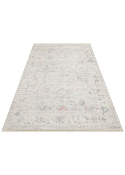 Eko Halı Grace GRC 02 Sky Otantik Doku ve Renklere Sahip Vintage İskandinav Desenli Makine Halısı