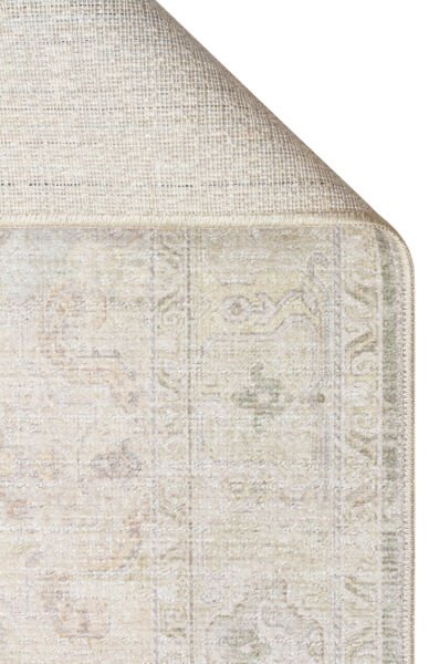 Eko Halı Grace GRC 03 Beige Otantik Doku ve Renklere Sahip Vintage İskandinav Desenli Makine Halısı