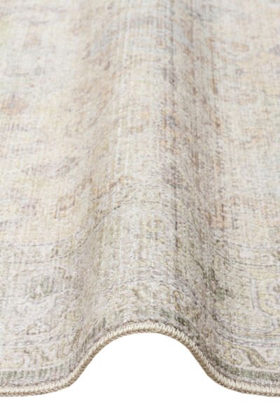 Eko Halı Grace GRC 03 Beige Otantik Doku ve Renklere Sahip Vintage İskandinav Desenli Makine Halısı