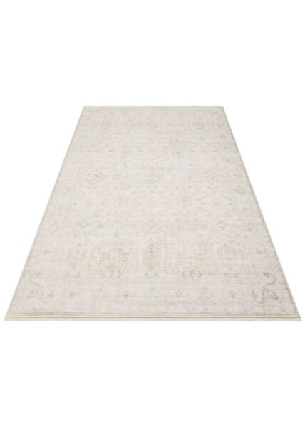 Eko Halı Grace GRC 03 Beige Otantik Doku ve Renklere Sahip Vintage İskandinav Desenli Makine Halısı