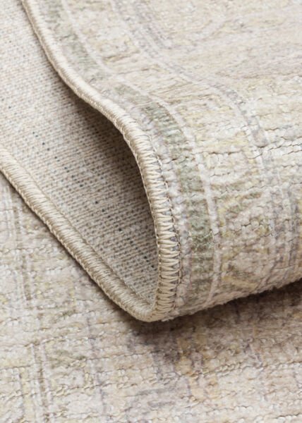 Eko Halı Grace GRC 03 Beige Otantik Doku ve Renklere Sahip Vintage İskandinav Desenli Makine Halısı