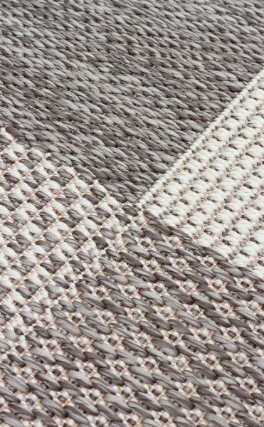 Eko Halı Mono 01 Grey Hav Toz Vermez Sisal Halı Kolay Temizlenen Hasır Dokulu Modern Halı