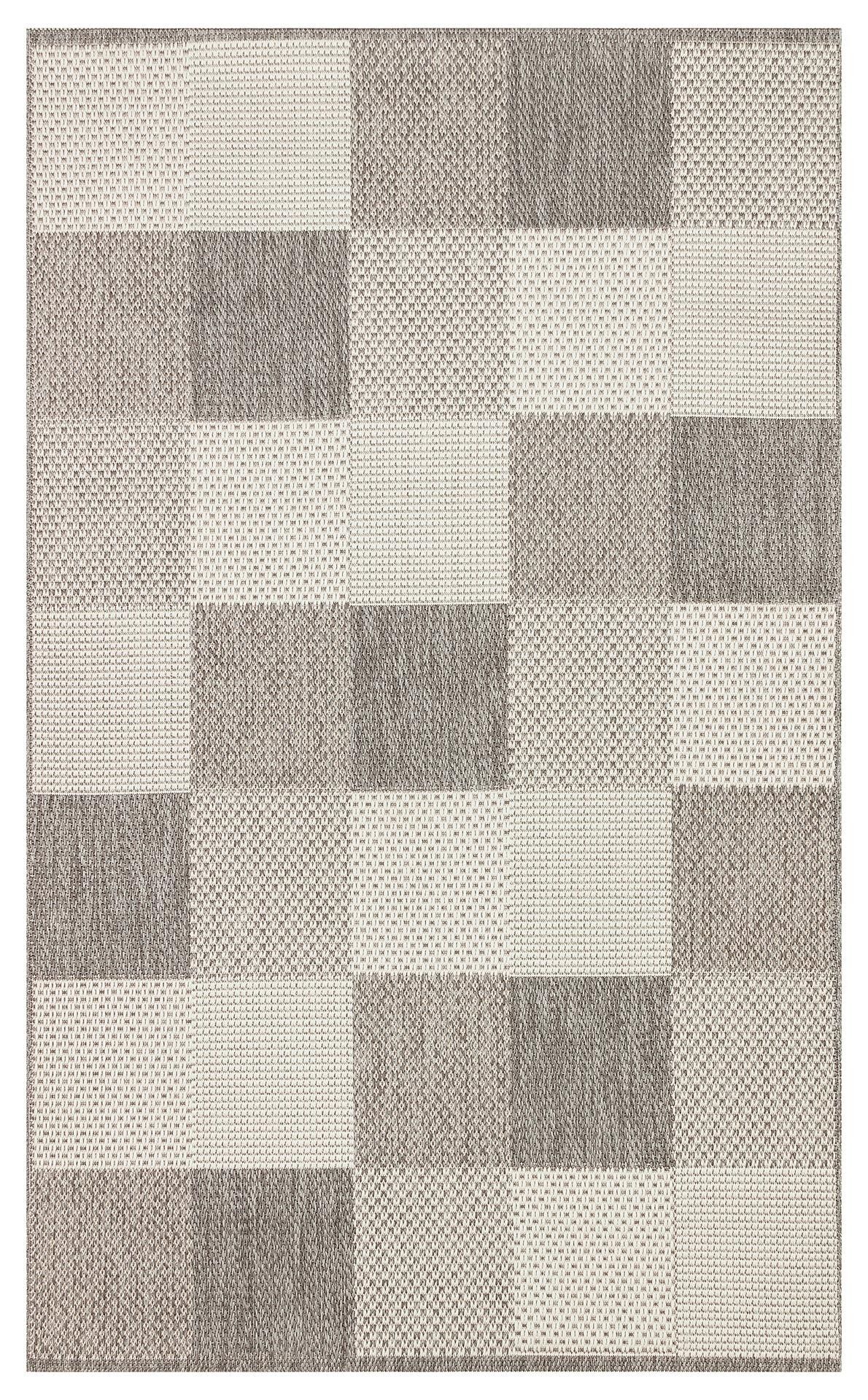 Eko Halı Mono 01 Grey Hav Toz Vermez Sisal Halı Kolay Temizlenen Hasır Dokulu Modern Halı