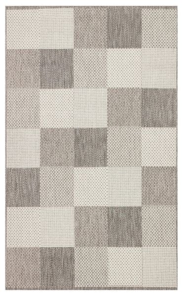 Eko Halı Mono 01 Grey Hav Toz Vermez Sisal Halı Kolay Temizlenen Hasır Dokulu Modern Halı
