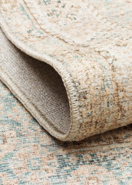 Eko Halı Grace GRC 04 Sky Otantik Doku ve Renklere Sahip Vintage İskandinav Desenli Makine Halısı