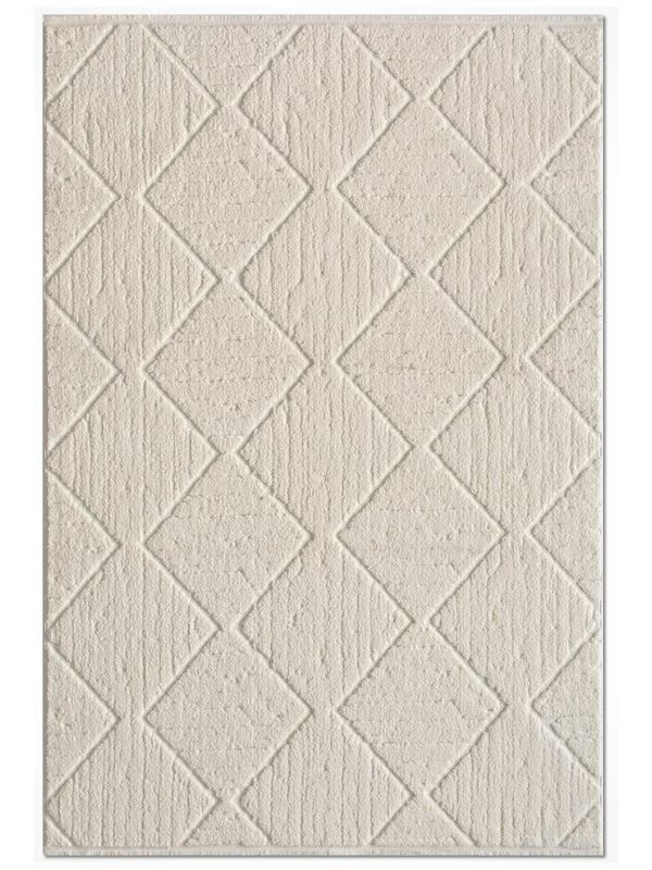 Crea Halı Juiz Koleksiyonu JU001 Modern Ekstra Yumuşak Pamuk Dokuma Salon Halısı My Crea Home