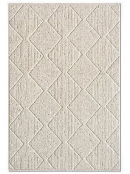 Crea Halı Juiz Koleksiyonu JU001 Modern Ekstra Yumuşak Pamuk Dokuma Salon Halısı My Crea Home