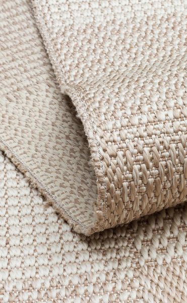 Eko Halı Mono 01 Beige Hav Toz Vermez Sisal Halı Kolay Temizlenen Hasır Dokulu Modern Halı