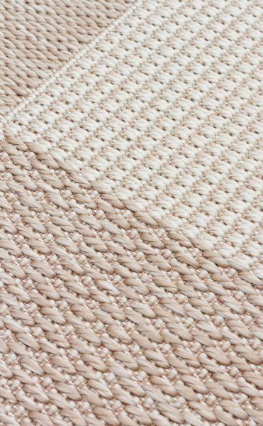 Eko Halı Mono 01 Beige Hav Toz Vermez Sisal Halı Kolay Temizlenen Hasır Dokulu Modern Halı