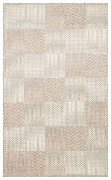 Eko Halı Mono 01 Beige Hav Toz Vermez Sisal Halı Kolay Temizlenen Hasır Dokulu Modern Halı