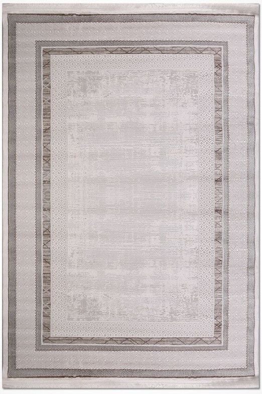 Crea Halı Belinda BM06 Akrilik Dokuma Bej Krem Avangart Klasik Salon Halısı My Crea Home