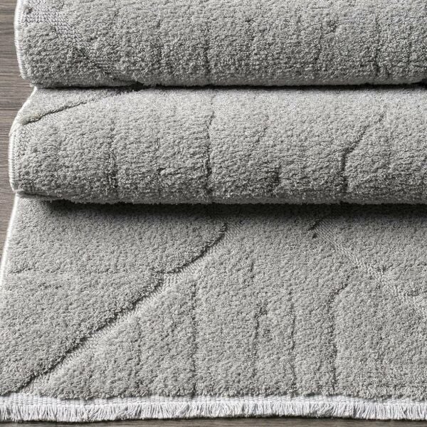 Crea Halı Juiz Koleksiyonu JU002 Modern Ekstra Yumuşak Pamuk Dokuma Salon Halısı My Crea Home