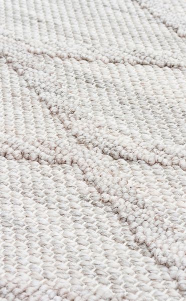 Eko Halı Cozy CZY 04 Grey Bukle Hav Toz Vermez Modern Örgü Dokuma Makine Halısı