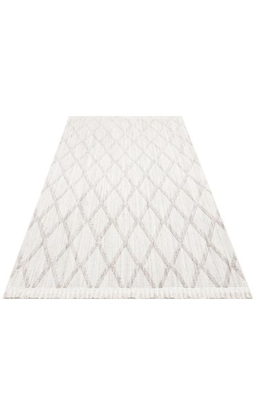 Eko Halı Cozy CZY 04 Grey Bukle Hav Toz Vermez Modern Örgü Dokuma Makine Halısı