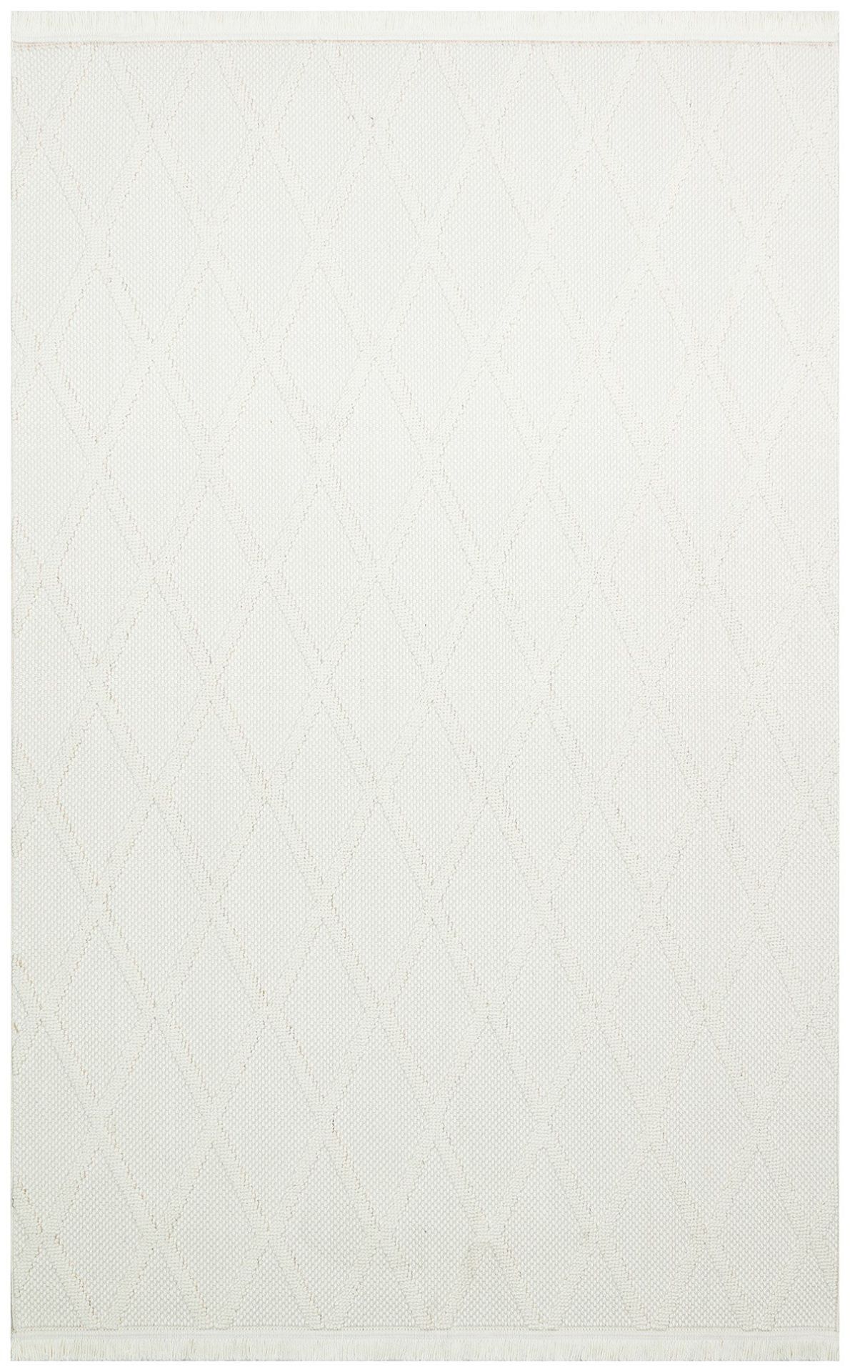 Eko Halı Cozy CZY 04 Cream Bukle Hav Toz Vermez Modern Örgü Dokuma Makine Halısı