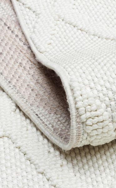 Eko Halı Cozy CZY 04 Cream Bukle Hav Toz Vermez Modern Örgü Dokuma Makine Halısı