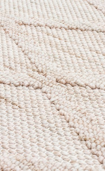 Eko Halı Cozy CZY 04 Beige Bukle Hav Toz Vermez Modern Örgü Dokuma Makine Halısı