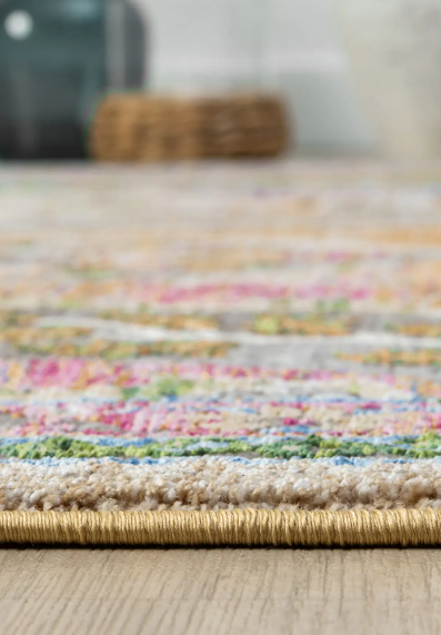 Seyran Halı Monde 800 Multi Vintage Çiçekli Klasik Halı  Antik Motifli Dekoratif Salon Halısı