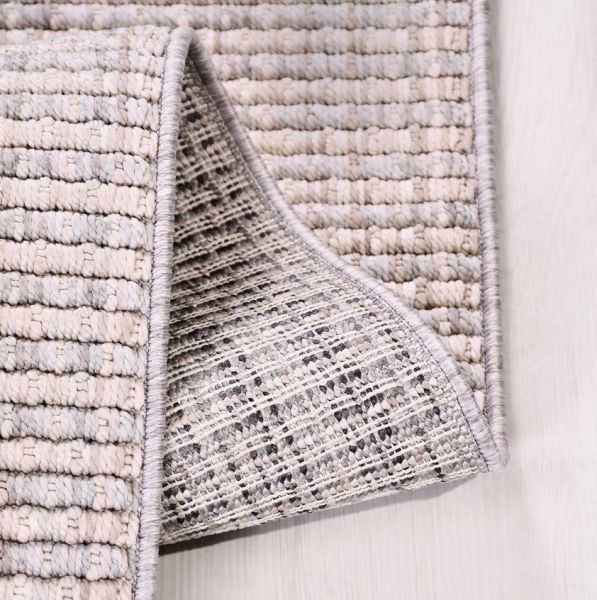 Crea Halı Tune TH02K Krem Gri Bukle Dokuma Modern Salon Halısı Mutfak Halısı Dekoratif Koridor Halısı My Crea Home