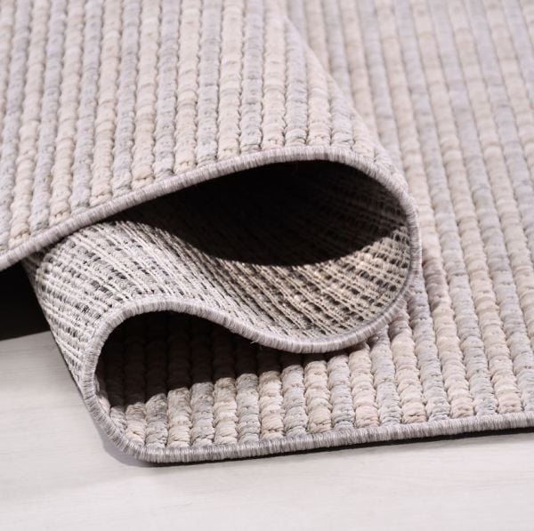 Crea Halı Tune TH02K Krem Gri Bukle Dokuma Modern Salon Halısı Mutfak Halısı Dekoratif Koridor Halısı My Crea Home