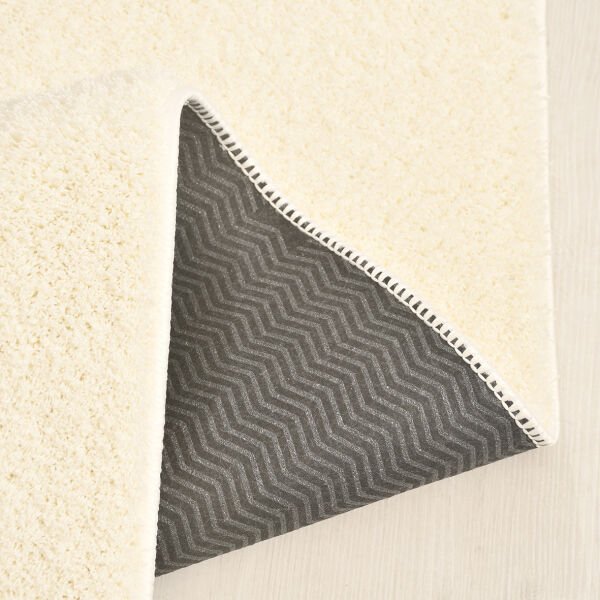 Crea Halı Maris MR004 Shaggy Halı Yumuşak Tüylü Kaymaz Taban Modern Yolluk Salon Halısı Krem My Crea Home