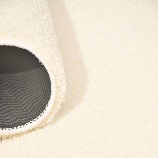 Crea Halı Maris MR004 Shaggy Halı Yumuşak Tüylü Kaymaz Taban Modern Yolluk Salon Halısı Krem My Crea Home