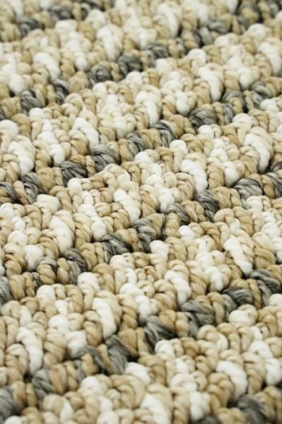 Eko Halı Soho SH 17 Beige Ivory Hav Toz Vermez Modern Bukle Makine Halısı Yuvarlak Yolluk Bej Mutfak Halısı