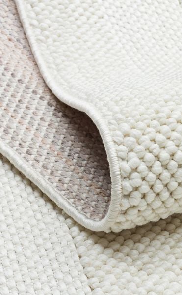 Eko Halı Cozy CZY 05 Cream Bukle Hav Toz Vermez Modern Örgü Dokuma Makine Halısı