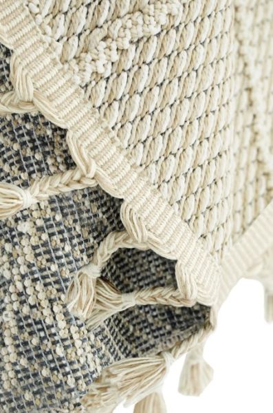 Eko Halı Soho SH 02 Beige Hav Toz Vermez Modern Bukle Makine Halısı Yuvarlak Yolluk Bej Mutfak Halısı